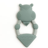 Chewy the Hippo Teether - Textured Baby Teether