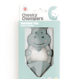Chewy the Hippo Teether - Textured Baby Teether