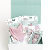 Darcy the Elephant Teething Gift Box -Dusky pink