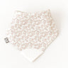 Floral Stone  Neckerchew - Teething Dribble Bib