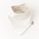 Floral Stone  Neckerchew - Teething Dribble Bib