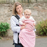 Rainbow Rose Attachable Baby Blanket