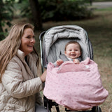 Rainbow Rose Attachable Baby Blanket