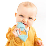 Chewy the Hippo Teether - Textured Baby Teether