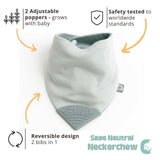 Sage Neckerchew - Teething Dribble Bib  New Neutral range
