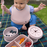 On-the-go Weaning & Snack Set - Dusky Pink