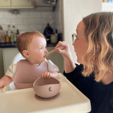 Silicone Weaning Set - Dusky Pink