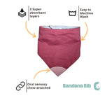 Scandi Pink Large Neckerchew