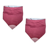 Scandi pink Neckerchew Large 2 pack