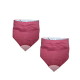 Scandi pink Neckerchew Medium 2 pack