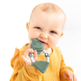 Chewy the Hippo Teether - Textured Baby Teether