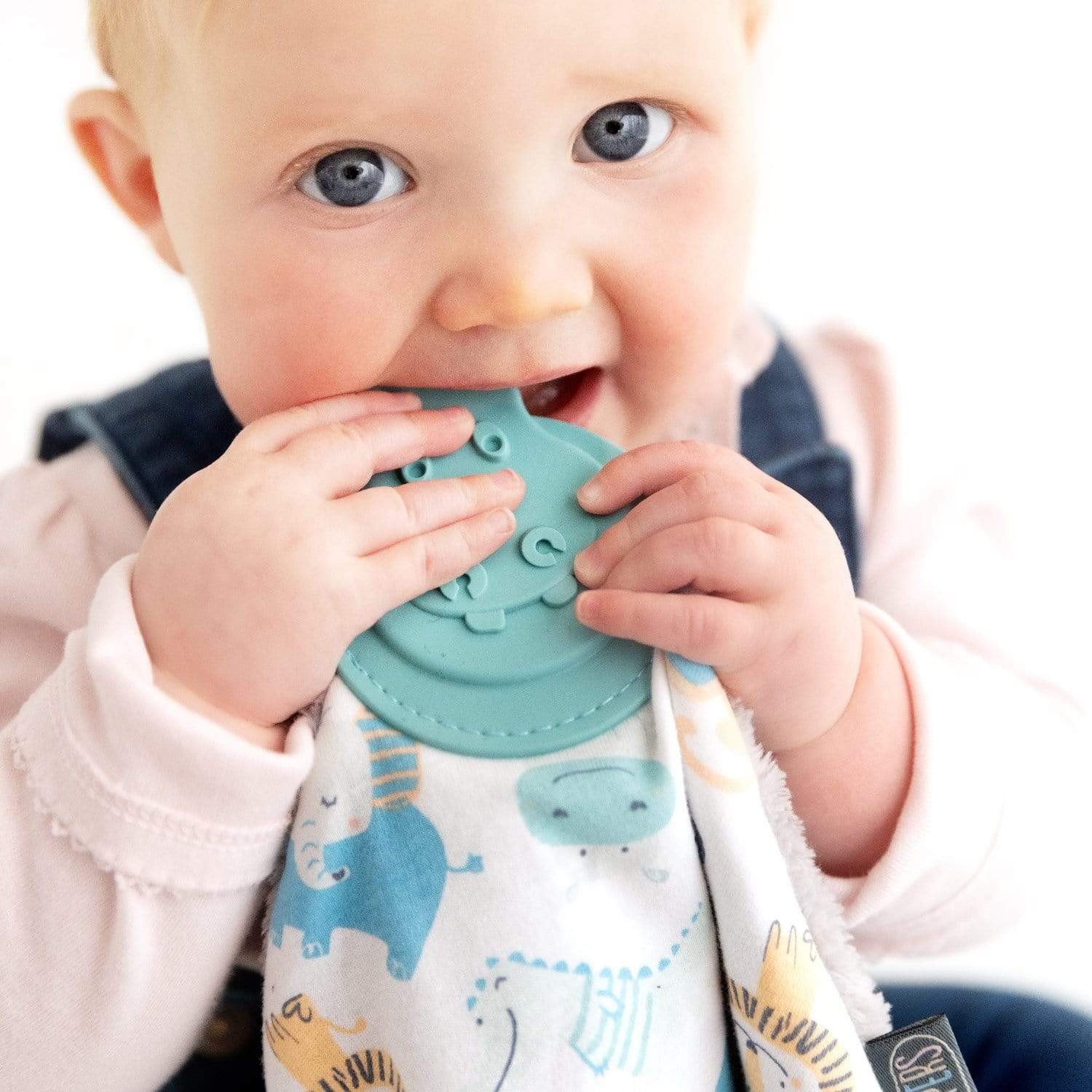 Cheeky Animals Comfortchew - Personalised Baby Comforter With Teether - Cheeky Chompers
